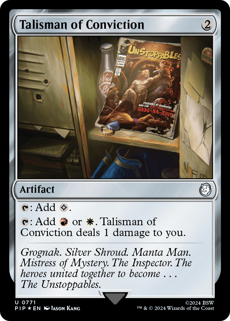 Talisman of Conviction (Surge Foil) [Fallout] | Magic Magpie