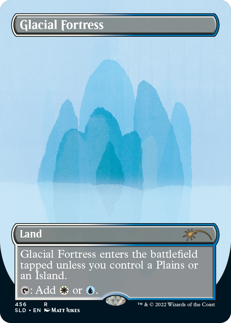 Glacial Fortress (Borderless) [Secret Lair Drop Series] | Magic Magpie