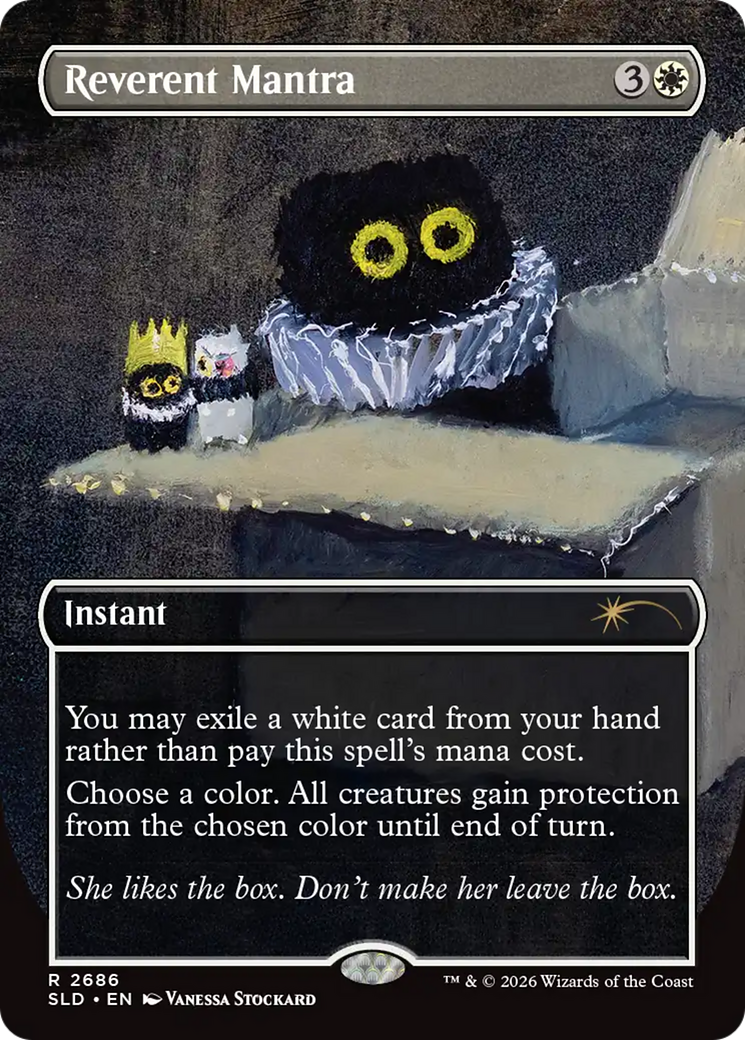 Reverent Mantra [Secret Lair Drop Series] | Magic Magpie