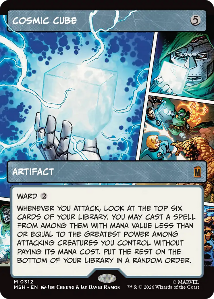 Cosmic Cube (Borderless) (0312) [Marvel Super Heroes] | Magic Magpie