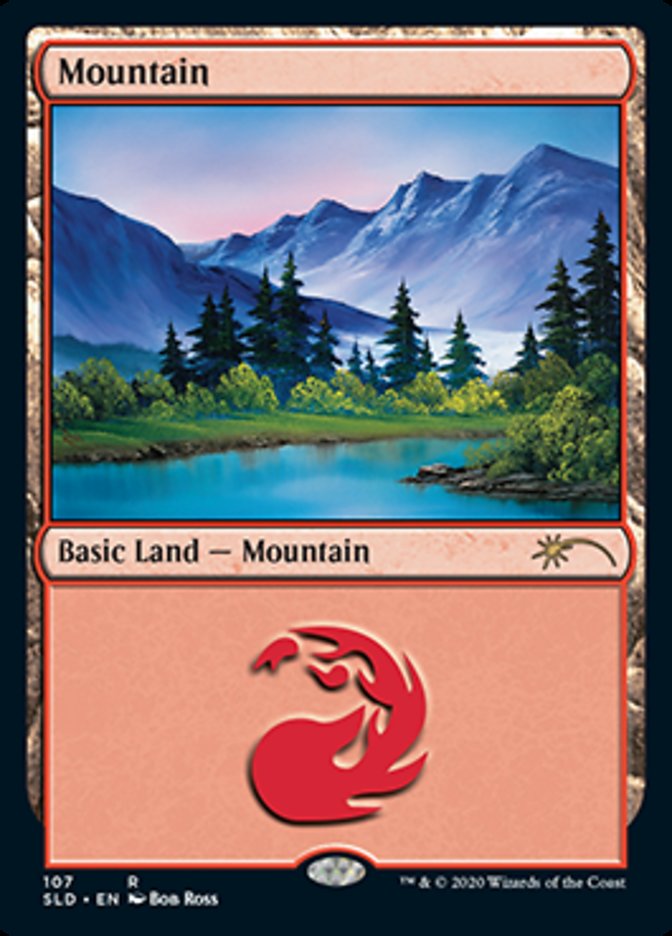 Mountain (107) [Secret Lair Drop Series] | Magic Magpie