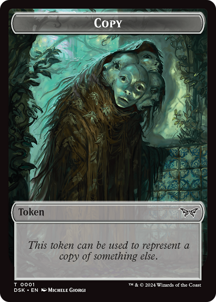 Copy Token [Duskmourn: House of Horror Tokens] | Magic Magpie