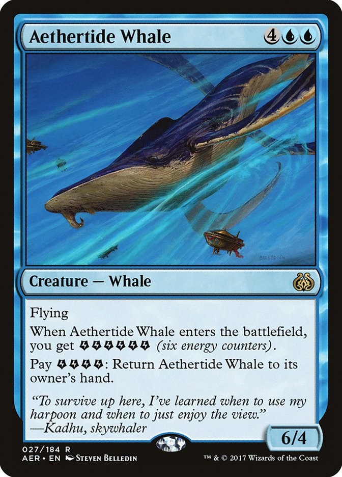 Aethertide Whale [Aether Revolt] | Magic Magpie