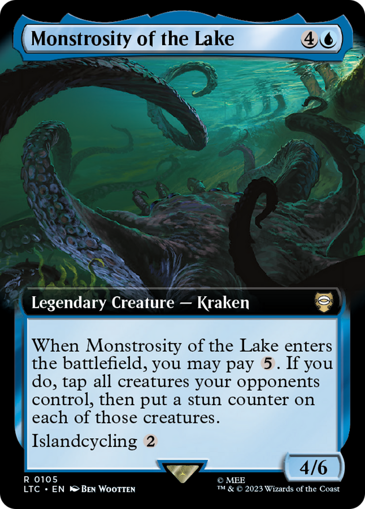 Monstrosity of the Lake (Extended Art) [The Lord of the Rings: Tales of Middle-Earth Commander] | Magic Magpie