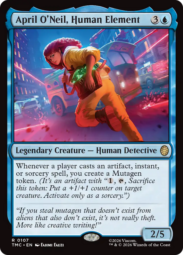April O'Neil, Human Element [Teenage Mutant Ninja Turtles Commander] | Magic Magpie