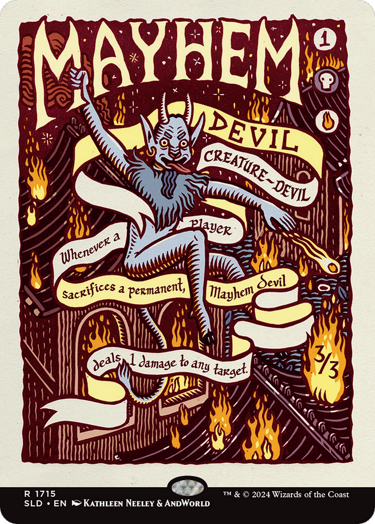 Mayhem Devil [Secret Lair Drop Series] | Magic Magpie