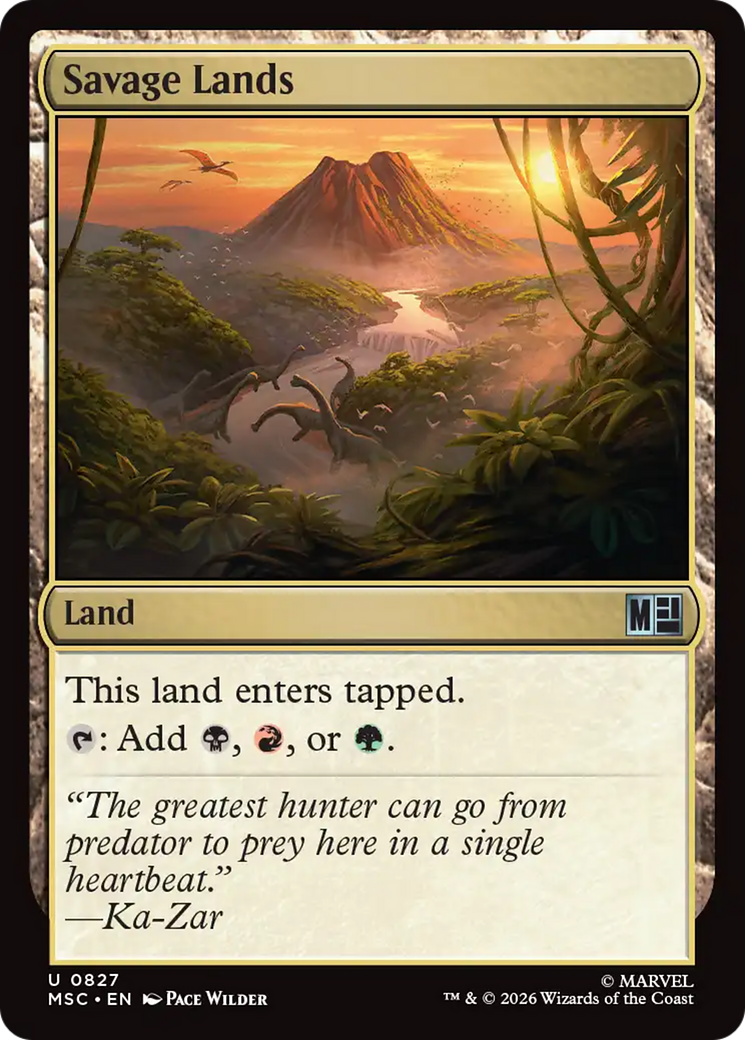 Savage Lands [Marvel Super Heroes Commander] | Magic Magpie
