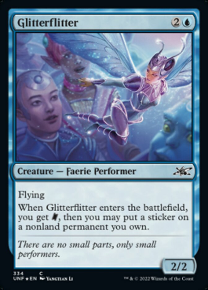 Glitterflitter (Galaxy Foil) [Unfinity] | Magic Magpie