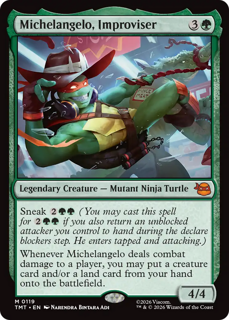 Michelangelo, Improviser [Teenage Mutant Ninja Turtles] | Magic Magpie