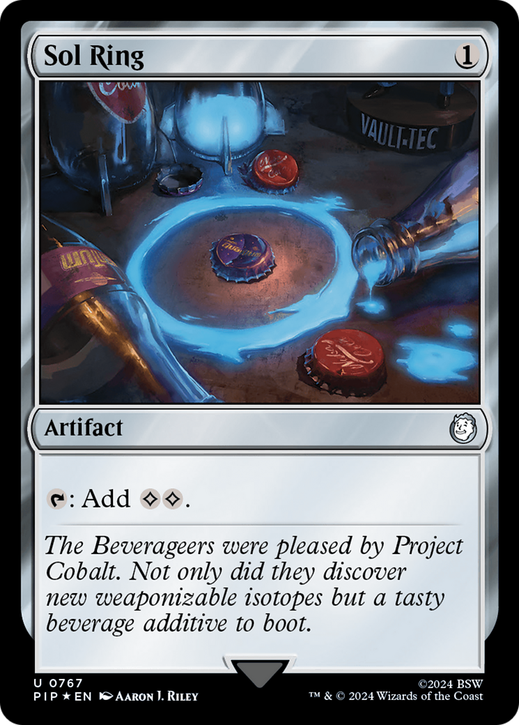 Sol Ring (Surge Foil) [Fallout] | Magic Magpie