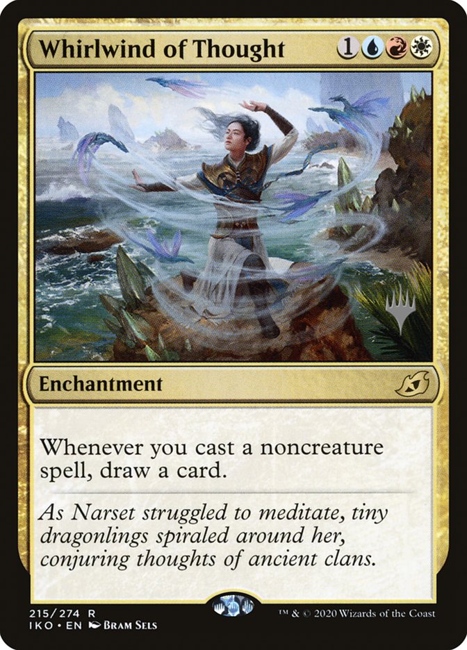 Whirlwind of Thought (Promo Pack) [Ikoria: Lair of Behemoths Promos] | Magic Magpie