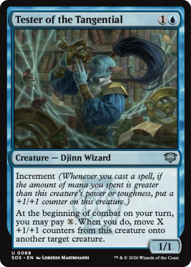 Tester of the Tangential [Secrets of Strixhaven] | Magic Magpie