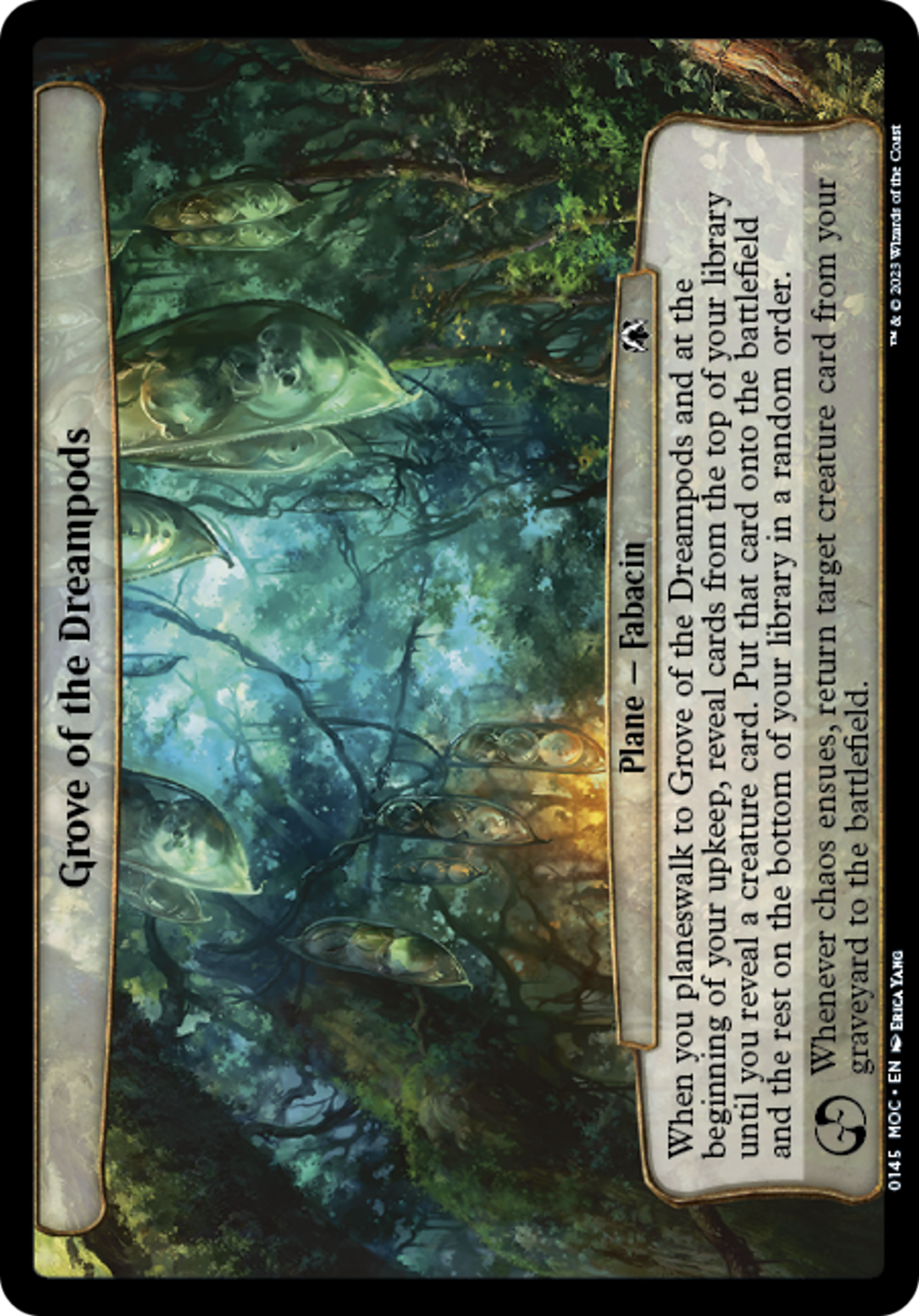 Grove of the Dreampods [March of the Machine Commander] | Magic Magpie