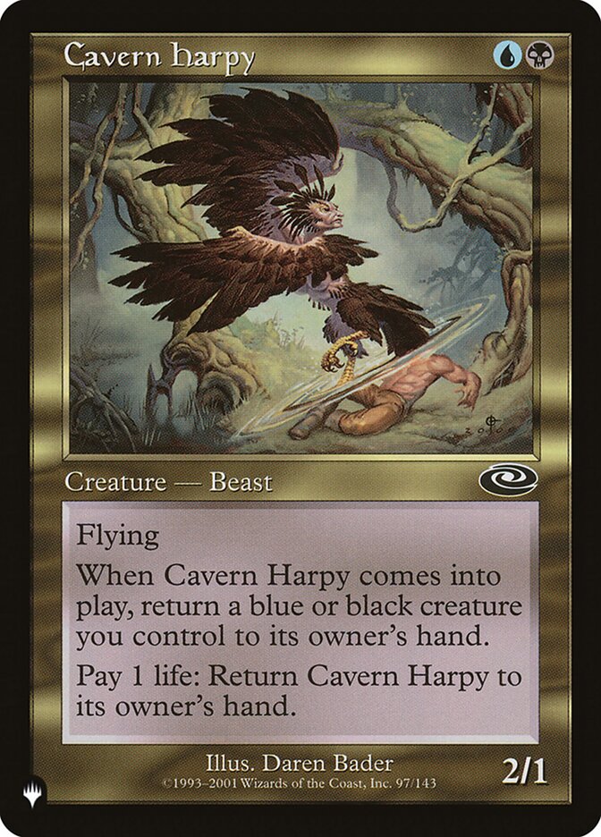 Cavern Harpy [The List] | Magic Magpie