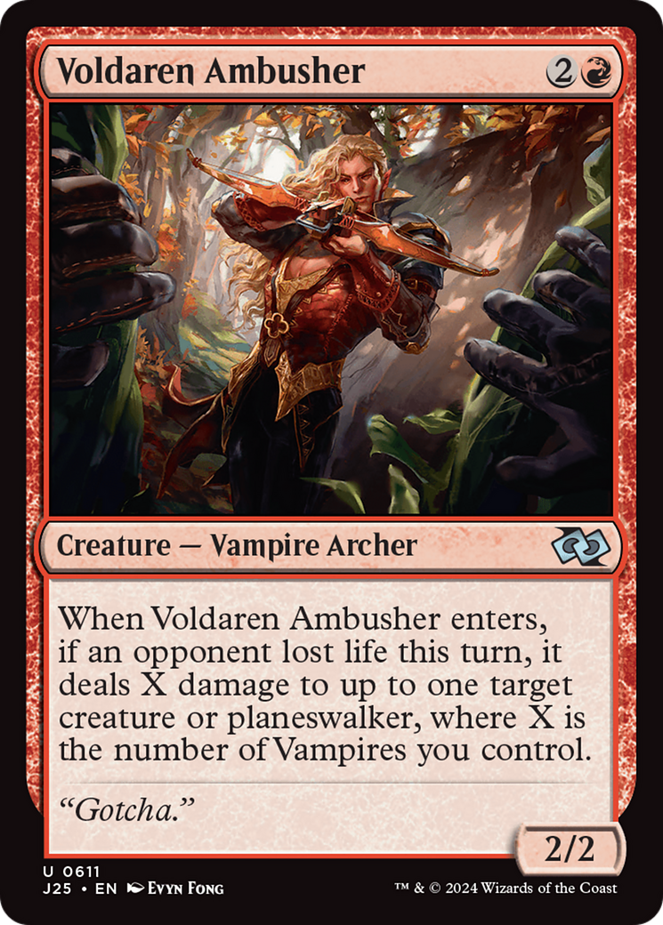 Voldaren Ambusher [Foundations Jumpstart] | Magic Magpie