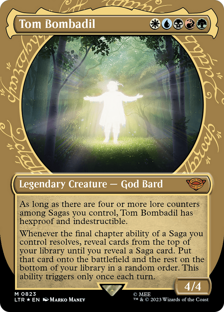 Tom Bombadil (Showcase) (Surge Foil) [The Lord of the Rings: Tales of Middle-Earth] | Magic Magpie