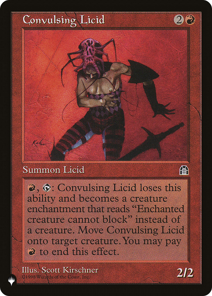 Convulsing Licid [The List Reprints] | Magic Magpie