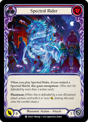 Spectral Rider (Red) [DYN227] (Dynasty)  Rainbow Foil | Magic Magpie