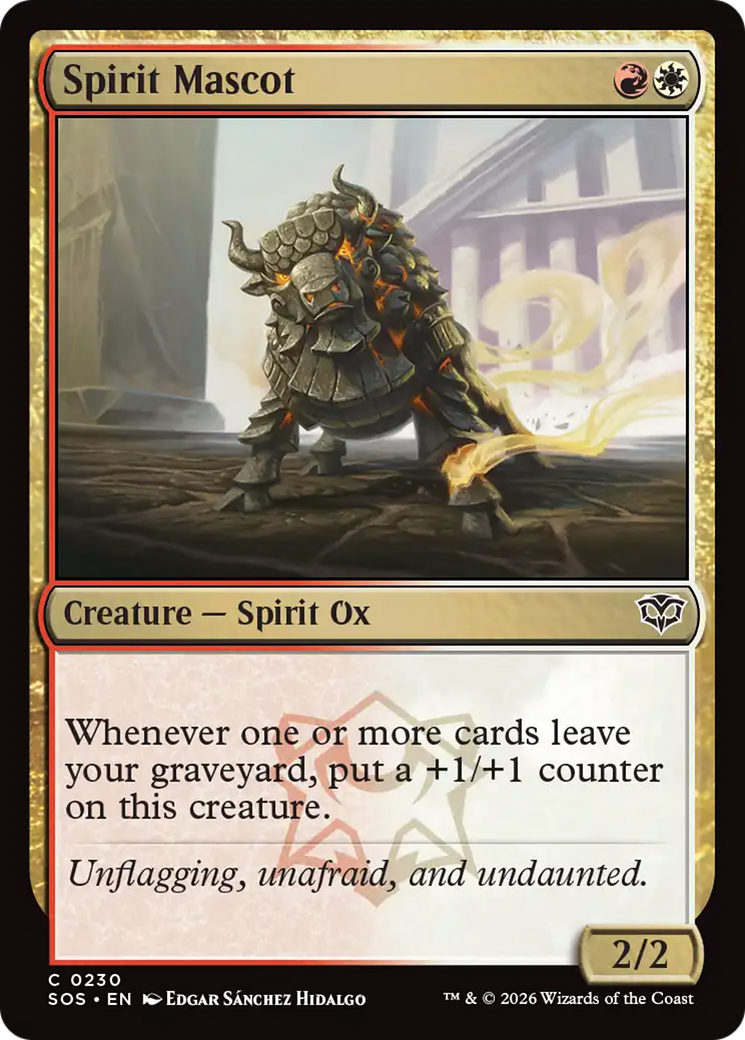 Spirit Mascot [Secrets of Strixhaven] | Magic Magpie