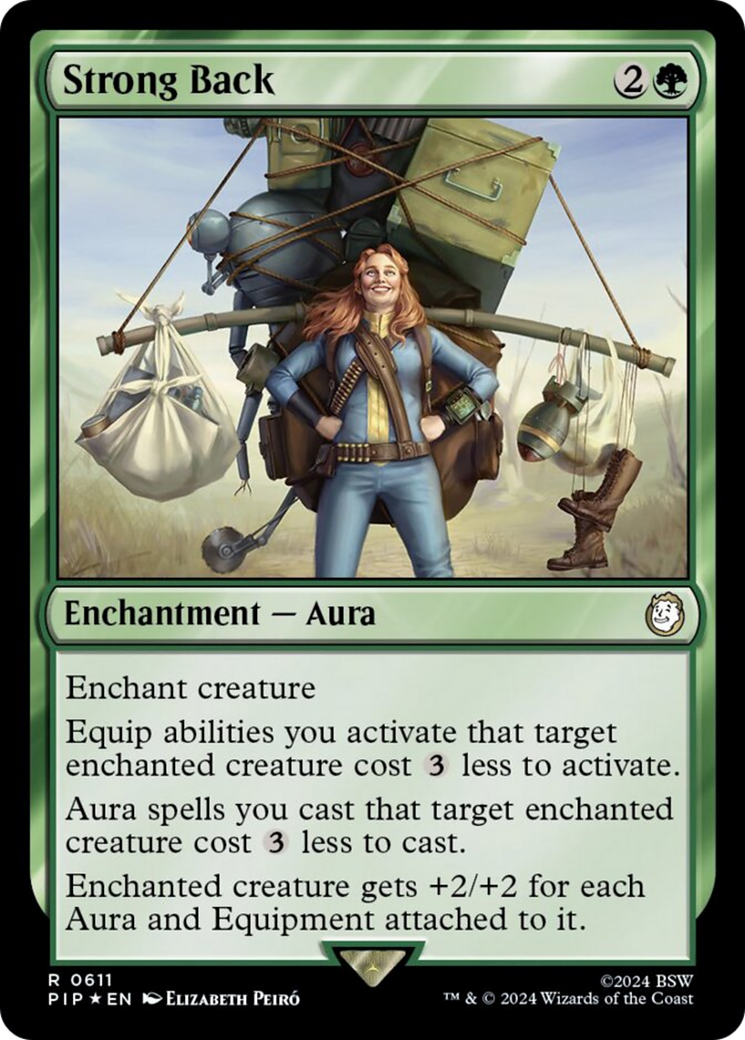 Strong Back (Surge Foil) [Fallout] | Magic Magpie