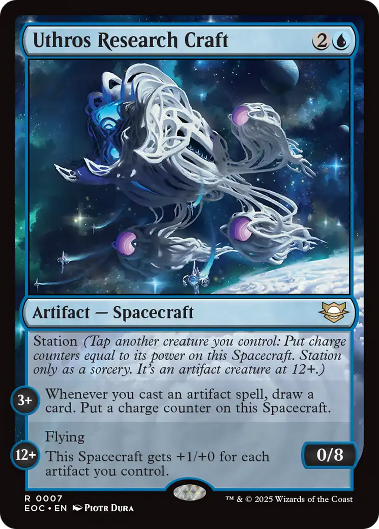 Uthros Research Craft [Edge of Eternities Commander] | Magic Magpie