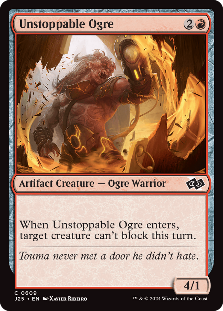 Unstoppable Ogre [Foundations Jumpstart] | Magic Magpie