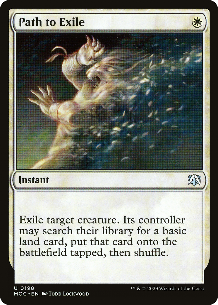 Path to Exile [March of the Machine Commander] | Magic Magpie
