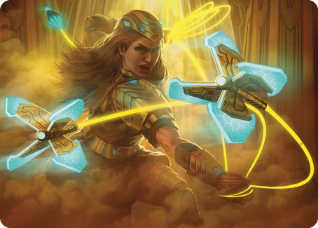 Bladehold War-Whip Art Card [Phyrexia: All Will Be One Art Series] | Magic Magpie