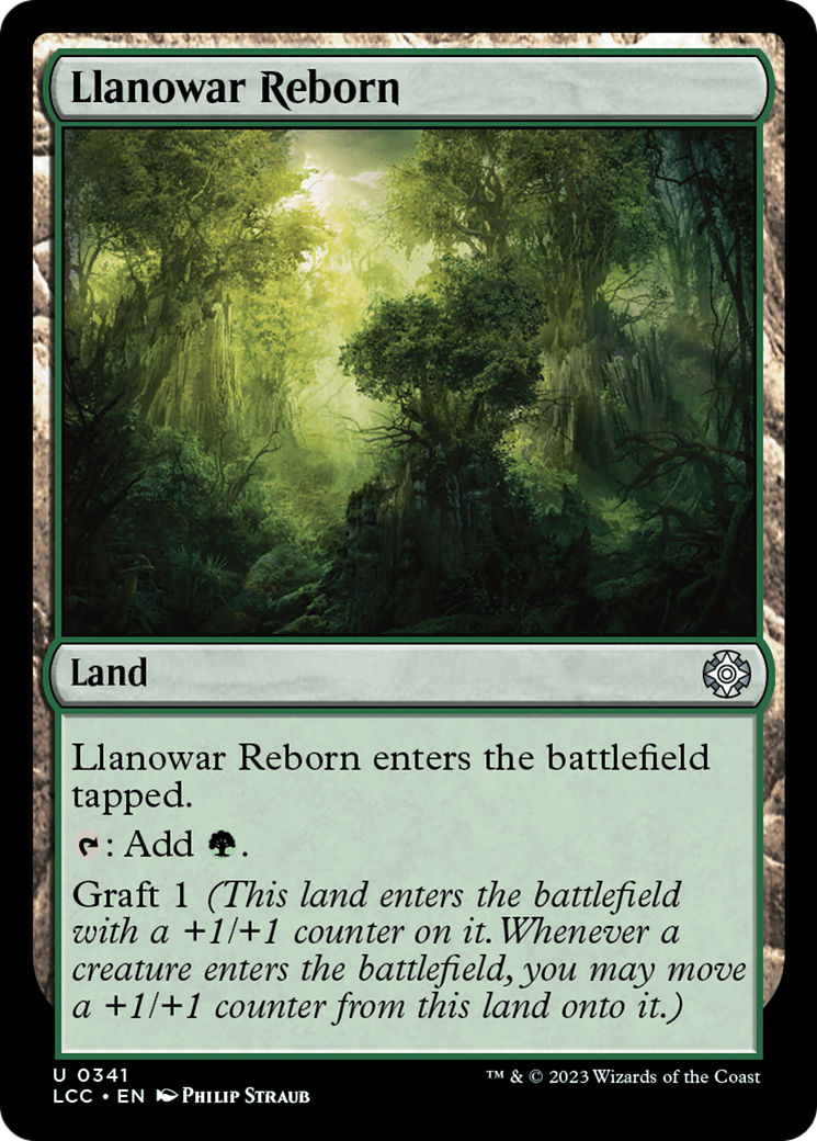Llanowar Reborn [The Lost Caverns of Ixalan Commander] | Magic Magpie