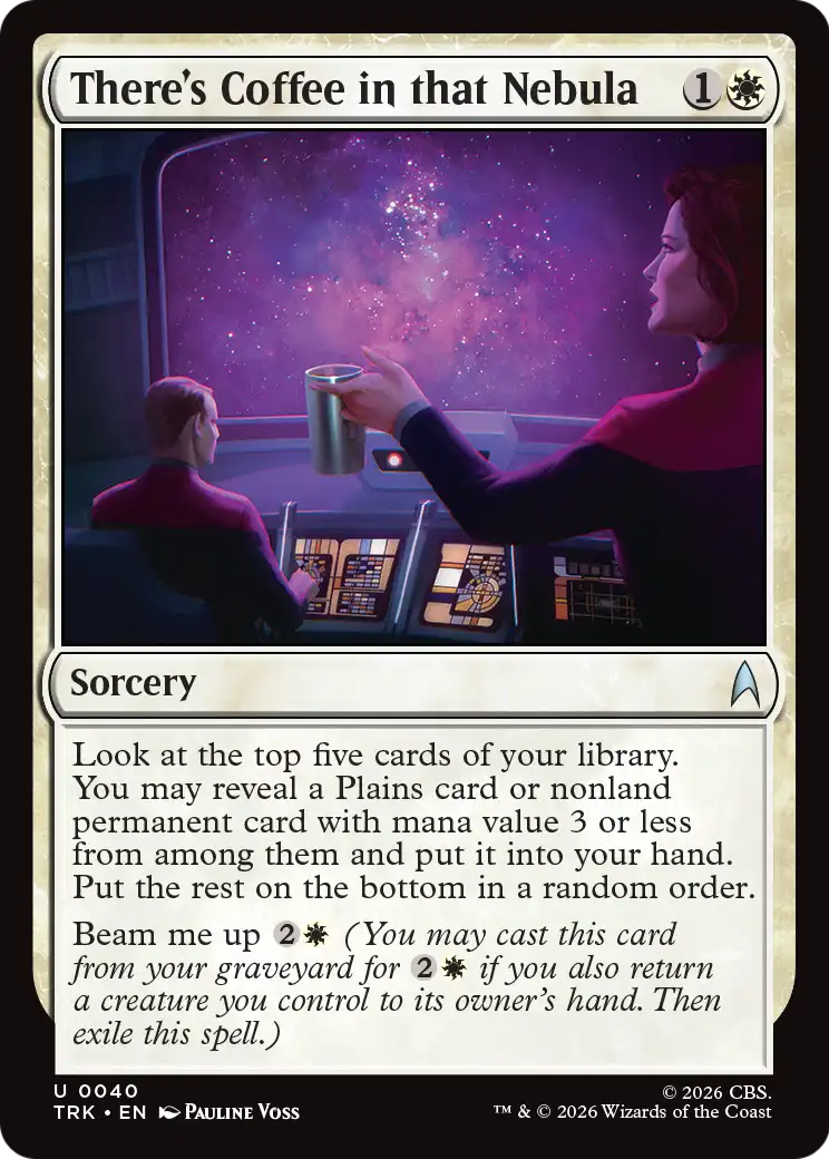 There's Coffee in that Nebula [Star Trek] | Magic Magpie