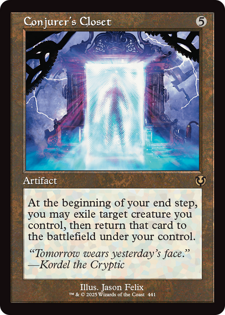 Conjurer's Closet (Retro Frame) [Innistrad Remastered] | Magic Magpie