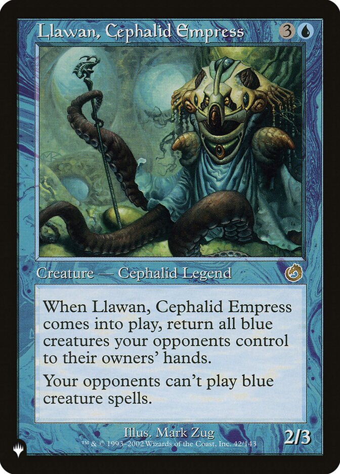 Llawan, Cephalid Empress [The List] | Magic Magpie