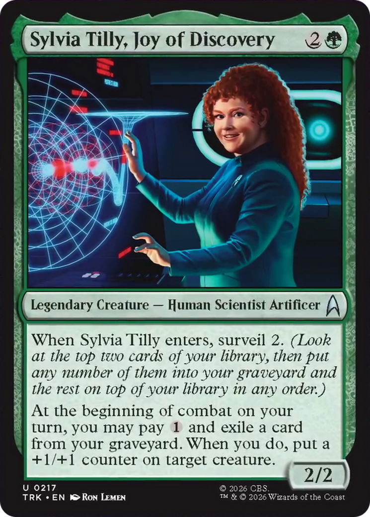 Sylvia Tilly, Joy of Discovery [Star Trek] | Magic Magpie