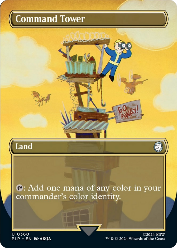 Command Tower (Borderless) [Fallout] | Magic Magpie