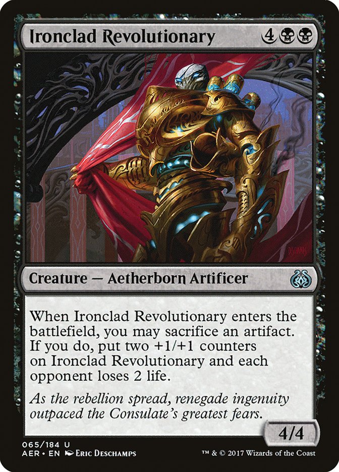 Ironclad Revolutionary [Aether Revolt] | Magic Magpie