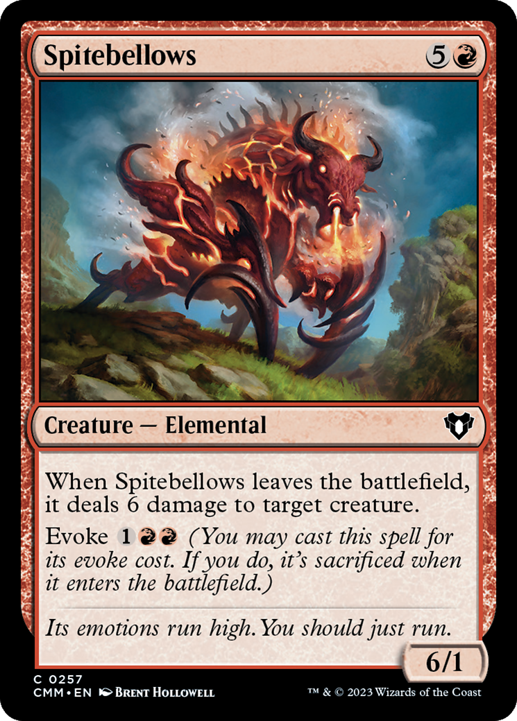 Spitebellows [Commander Masters] | Magic Magpie