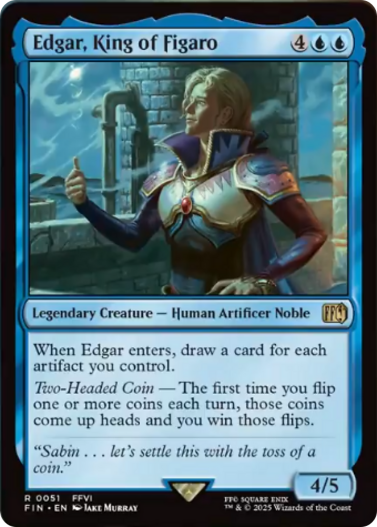 Edgar, King of Figaro [FINAL FANTASY] | Magic Magpie