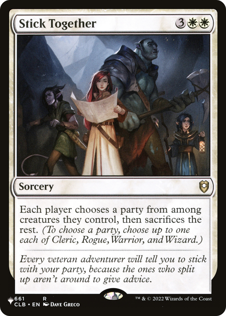 Stick Together (CLB) [The List] | Magic Magpie