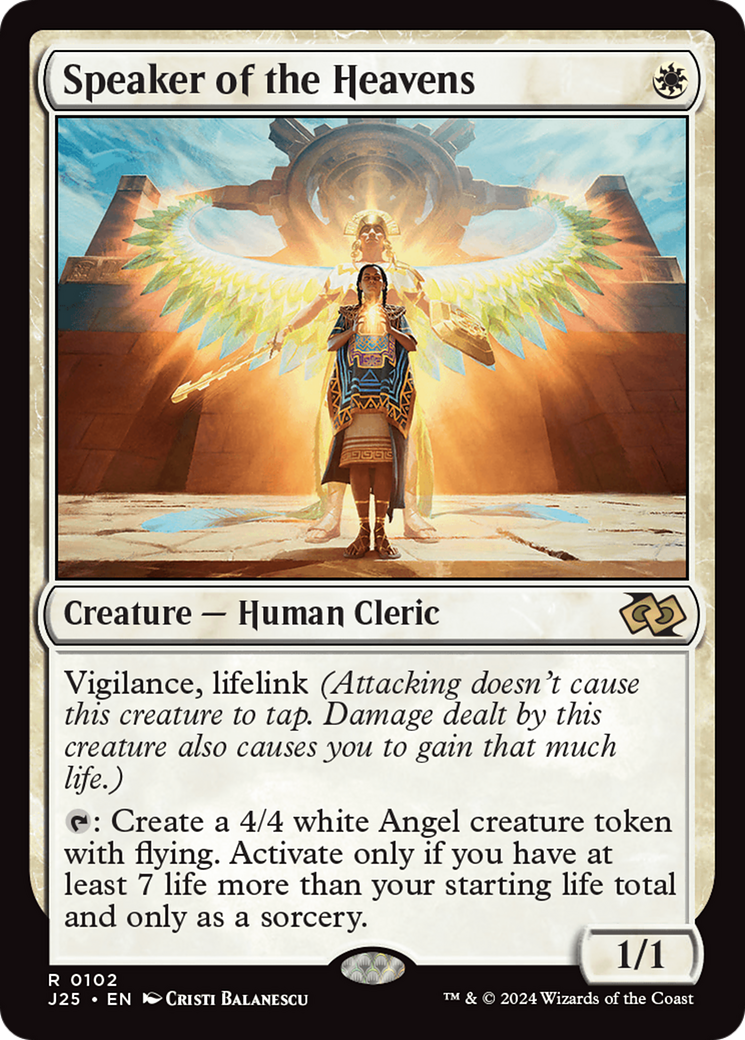 Speaker of the Heavens [Foundations Jumpstart] | Magic Magpie