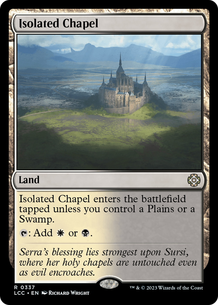 Isolated Chapel [The Lost Caverns of Ixalan Commander] | Magic Magpie