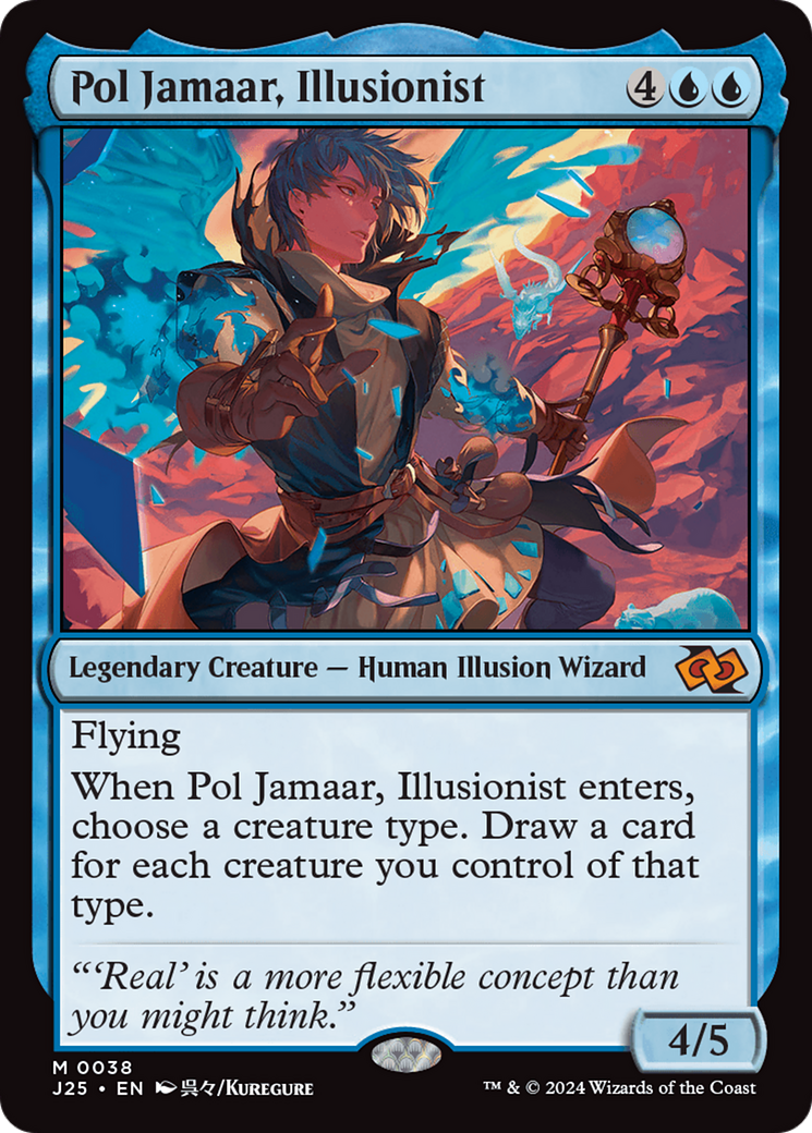 Pol Jamaar, Illusionist (Anime) [Foundations Jumpstart] | Magic Magpie