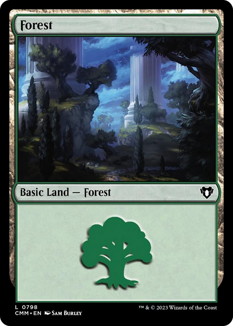 Forest (798) [Commander Masters] | Magic Magpie