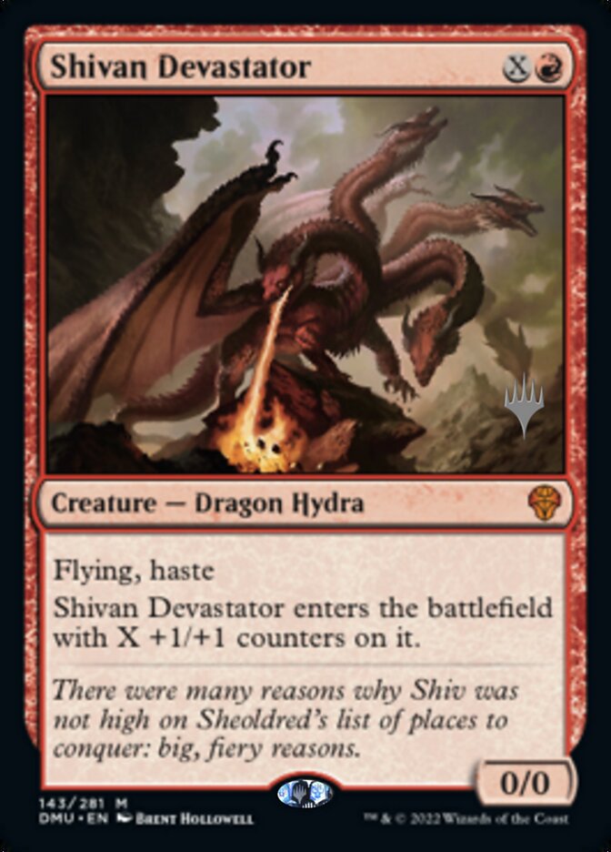 Shivan Devastator (Promo Pack) [Dominaria United Promos] | Magic Magpie