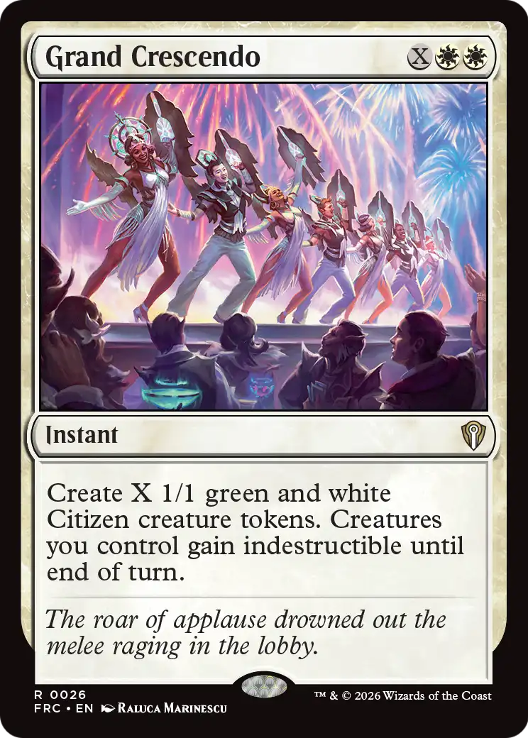 Grand Crescendo [Reality Fracture Commander] | Magic Magpie