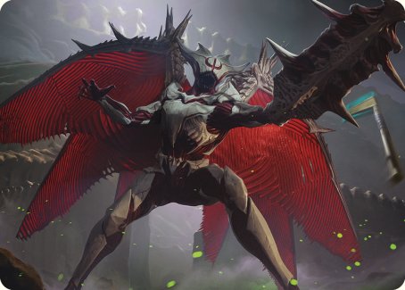 Phyrexian Vindicator Art Card [Phyrexia: All Will Be One Art Series] | Magic Magpie