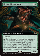 Ursine Monstrosity (Extended Art) [Duskmourn: House of Horror Commander] | Magic Magpie