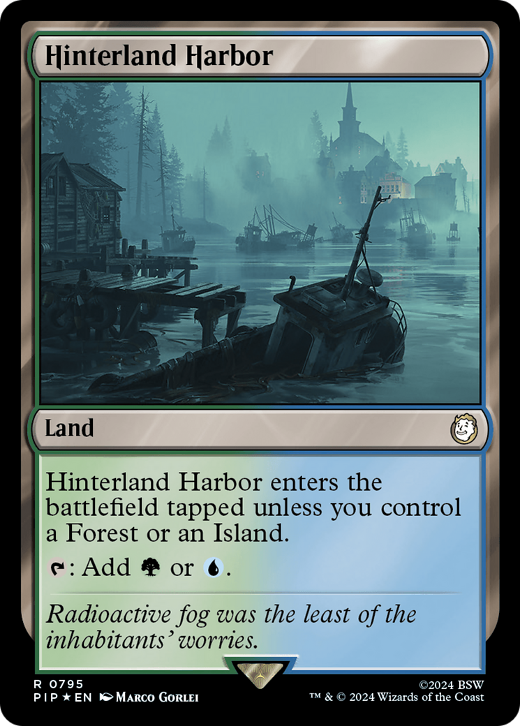 Hinterland Harbor (Surge Foil) [Fallout] | Magic Magpie