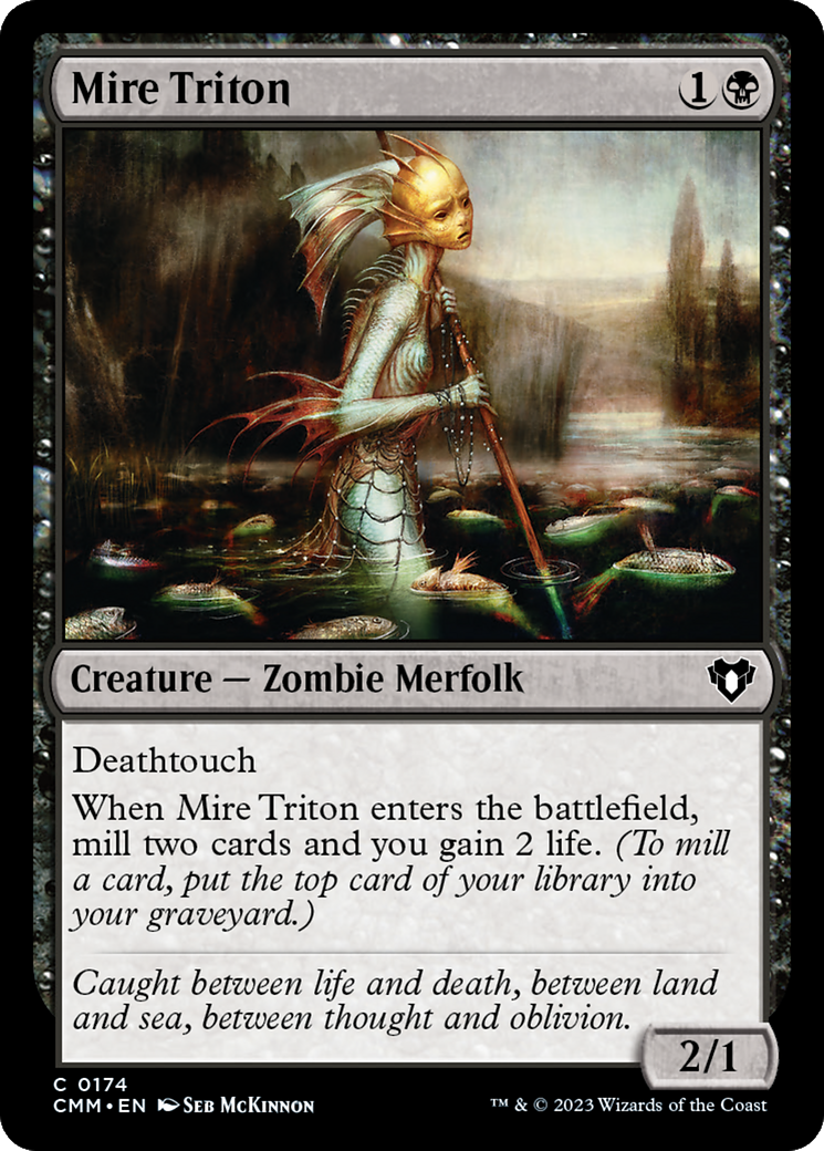 Mire Triton [Commander Masters] | Magic Magpie