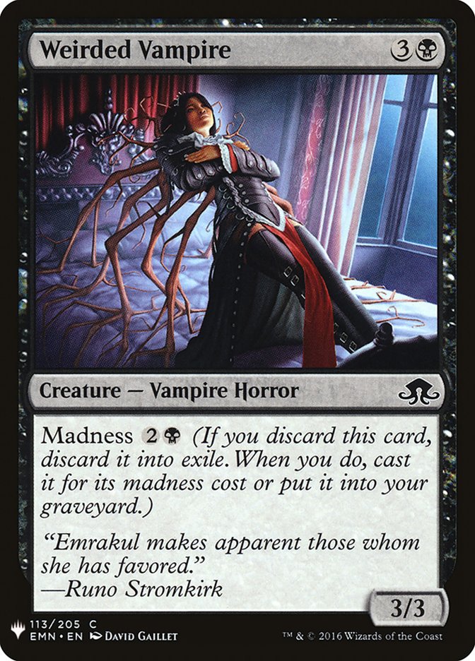 Weirded Vampire [Mystery Booster] | Magic Magpie