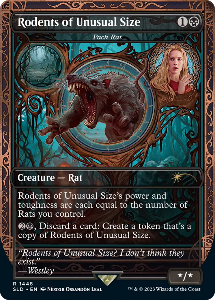 Rodents of Unusual Size - Pack Rat [Secret Lair Drop Series] | Magic Magpie